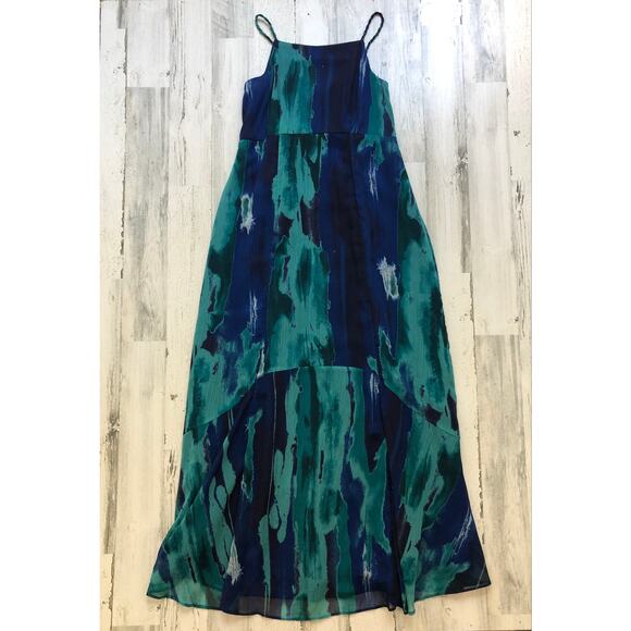 Gorgeous Pea in The Pod Maxi Dress sz S EUC - Picture 1 of 3